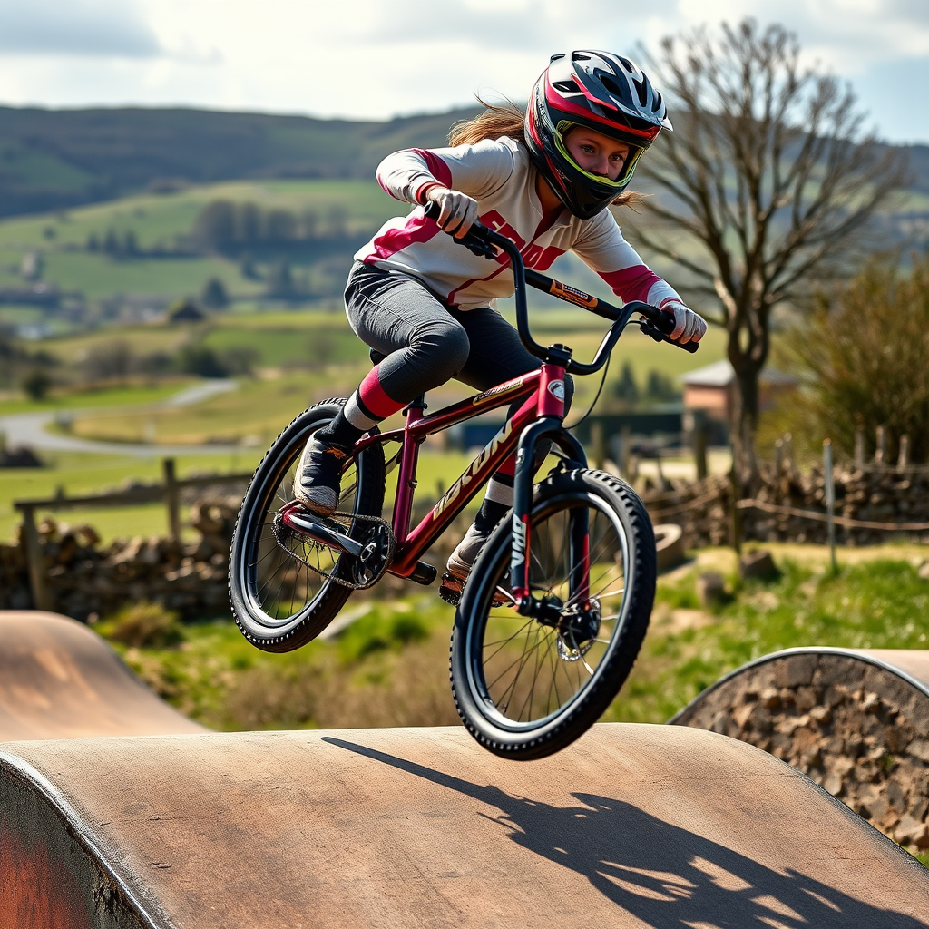 Young Welsh BMX prodigy, 10, turns heads in cycling world